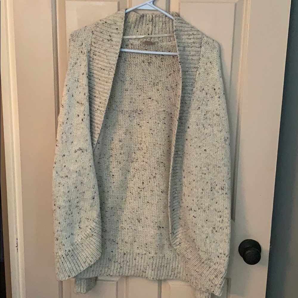 LOFT speckled Cardigan